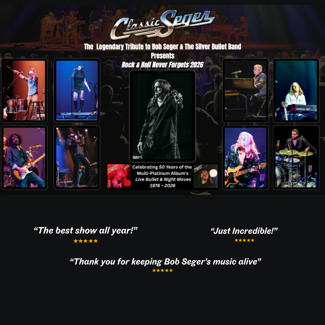 Event image CLASSIC SEGER – The Legendary Tribute to Bob Seger & The Silver Bullet Band
